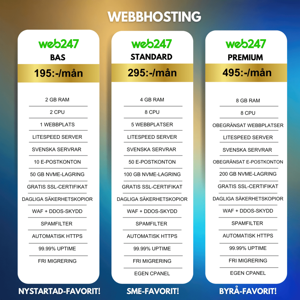 WEBBHOSTING